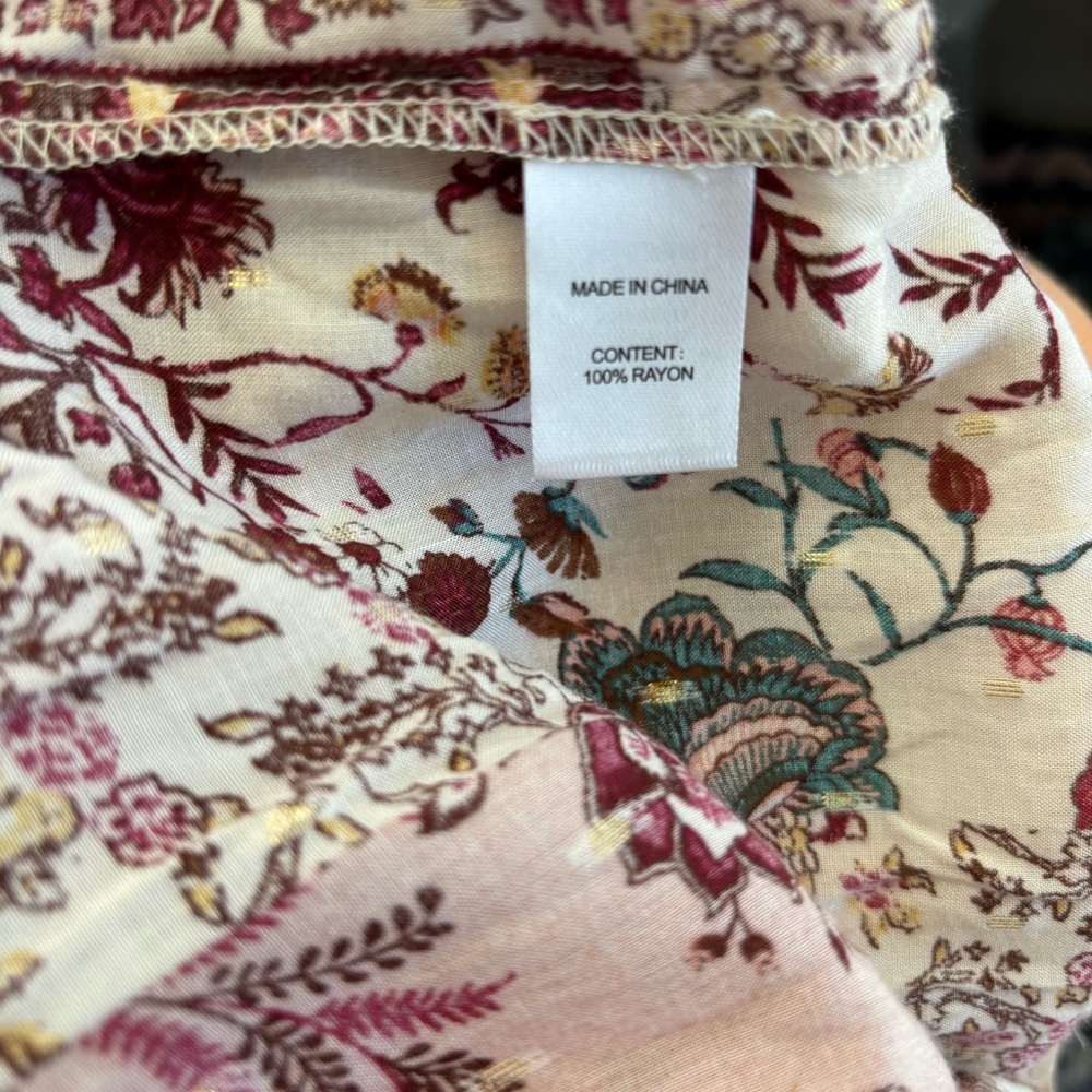 Drew Floral Maxi Dress Small - Picture 10 of 11